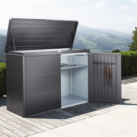 large steel box|large metal storage boxes outdoor.